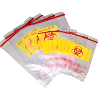 Biohazard Ziplock Bags